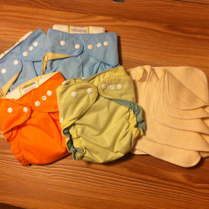 NEW Rocky Mountain one size cloth diapers